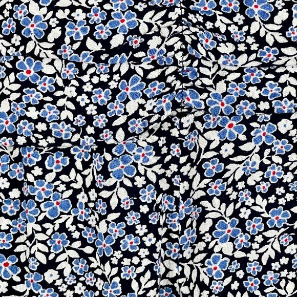 Francescas Collection Cameron Womens Blue Floral Romper Jumpsuit size Medium - Picture 6 of 15